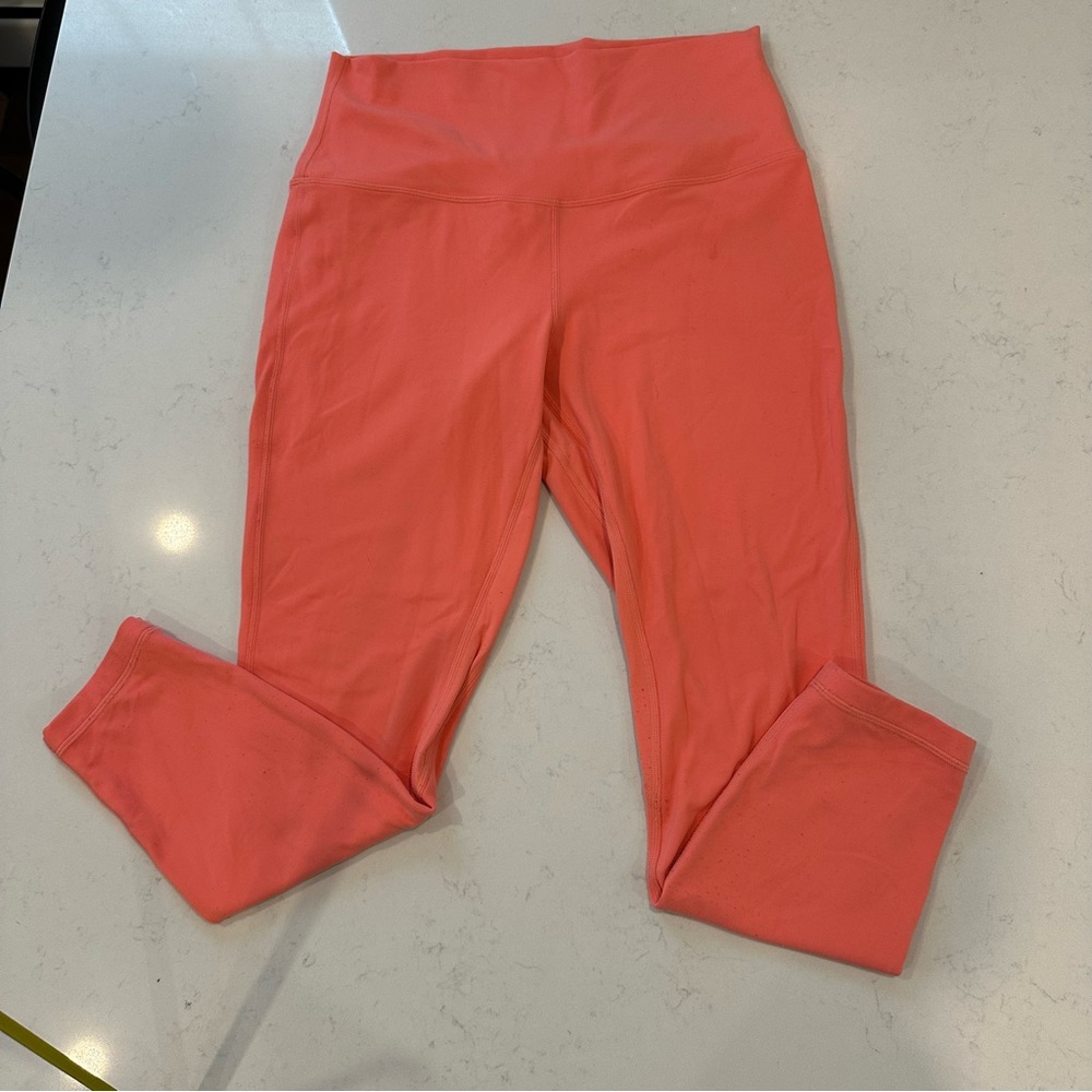 Lululemon Salmon/Guava Leggings